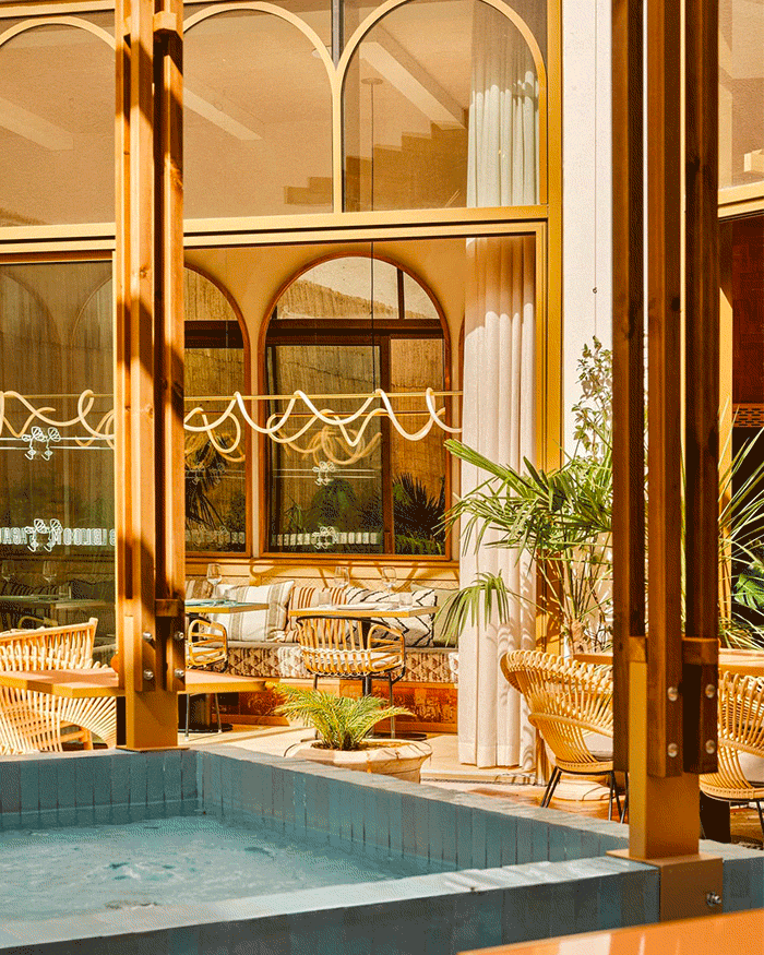 Entrée-plat-sauna